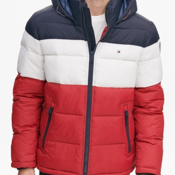 Tommy Hilfiger Men's Quilted Puffer Jacket - Picture 3 of 3